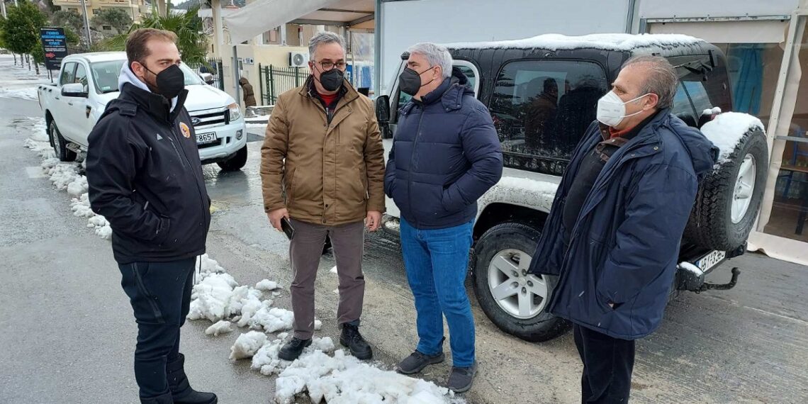 Αυτοψία στην Εύβοια με αφορμή την επέλαση της κακοκαιρίας «Ελπίς»-«Σε εγρήγορση σύσσωμος ο κρατικός μηχανισμός»