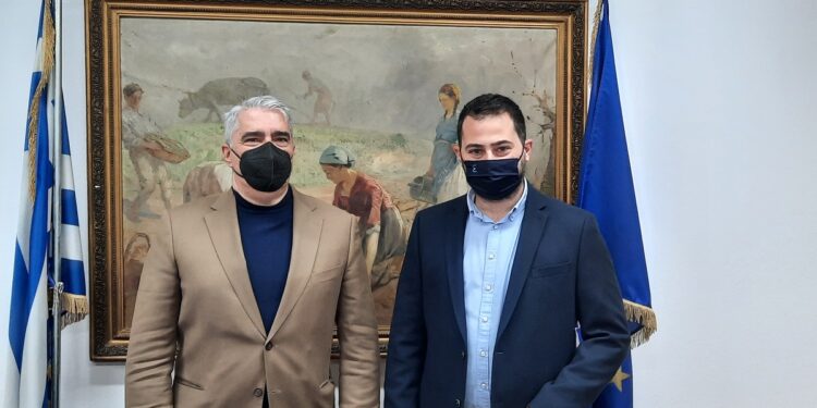 Συνάντηση εργασίας με τον Περιφερειάρχη Στερεάς Ελλάδας, Φάνη Σπανό