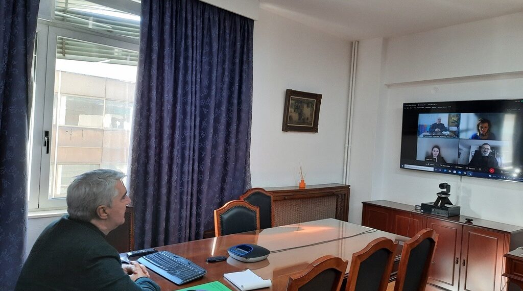 Η «Γαλάζια Οικονομία» στο επίκεντρο τηλεδιάσκεψης με τον επικεφαλής της Γενικής Διεύθυνσης Θαλάσσιας Πολιτικής και Αλιείας DG MARE της Ε.Ε.