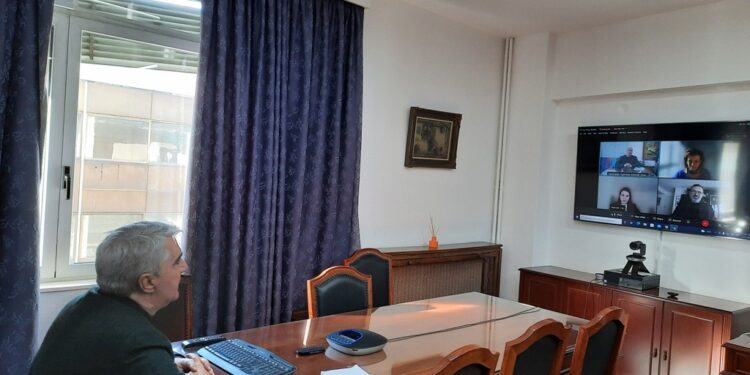 Η «Γαλάζια Οικονομία» στο επίκεντρο τηλεδιάσκεψης με τον επικεφαλής της Γενικής Διεύθυνσης Θαλάσσιας Πολιτικής και Αλιείας DG MARE της Ε.Ε.