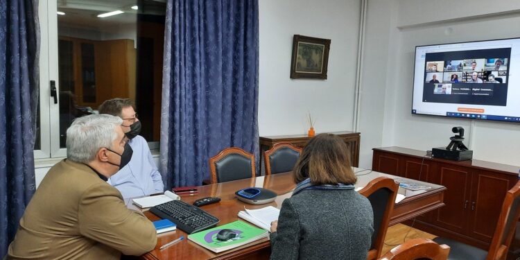 Ευρεία τηλεδιάσκεψη με τον Υφυπουργό Περιβάλλοντος Γιώργο Αμυρά και επιστημονικούς φορείς για την «Επέκταση των Θαλάσσιων Προστατευόμενων Περιοχών»