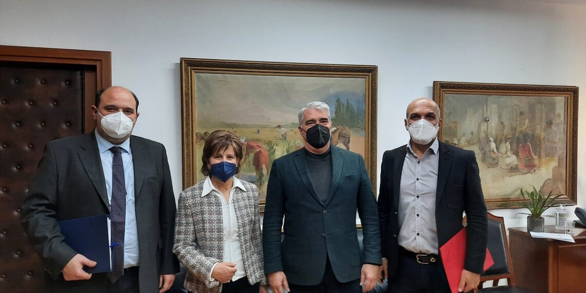 Ευρεία σύσκεψη με τον Υφυπουργό στον Πρωθυπουργό, Χρήστο Τριαντόπουλο για σειρά έργων στον Δήμο Αλμυρού