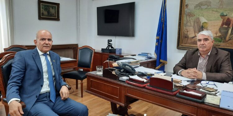 Συνάντηση με τον Πρέσβη της Σαουδικής Αραβίας για τη σύσφιξη των εμπορικών σχέσεων μεταξύ των δυο χωρών