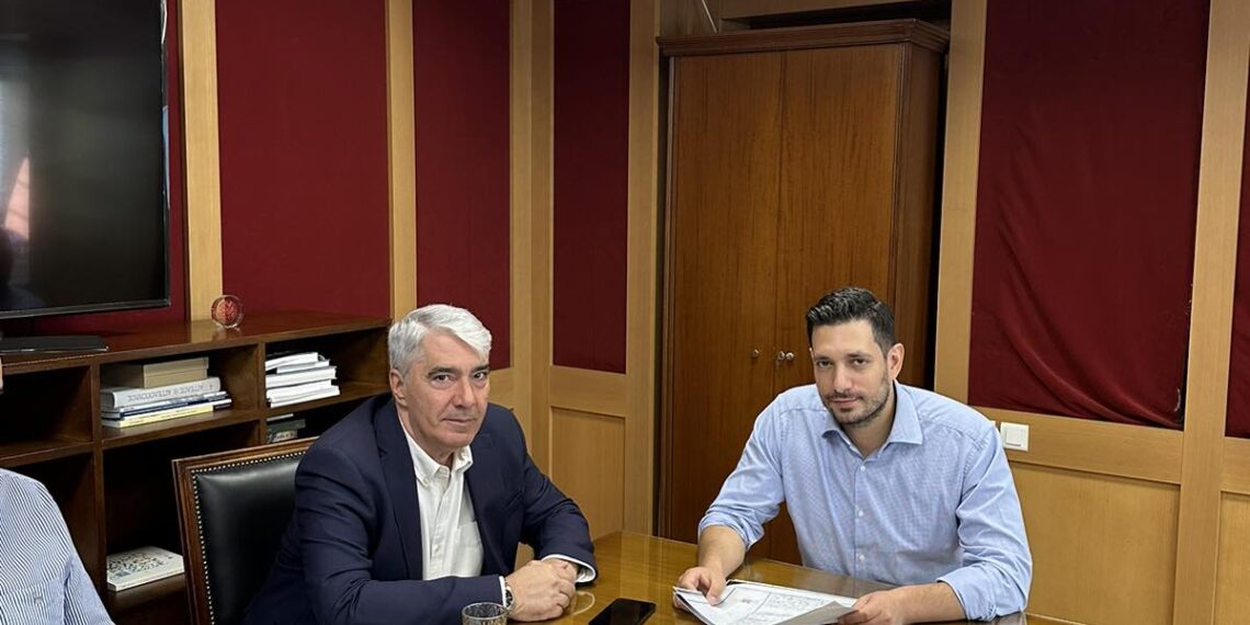 Συνάντηση με τον Υφυπουργό ψηφιακής πολιτικής Κωνσταντίνο Κυρανάκη για τα ΕΛΤΑ και τα υποθηκοφυλακεία Ιστιαίας, Καρύστου και Μαρμαρίου