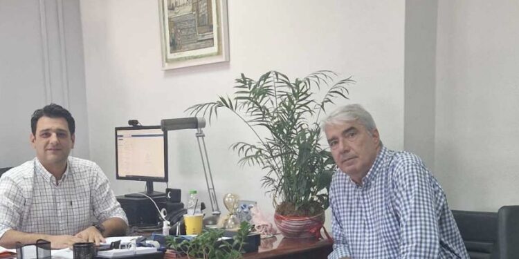 Περιοδεία στο Αλιβέρι και στο Αυλωνάρι Πραγματοποίησε ο Σίμος Κεδίκογλου.