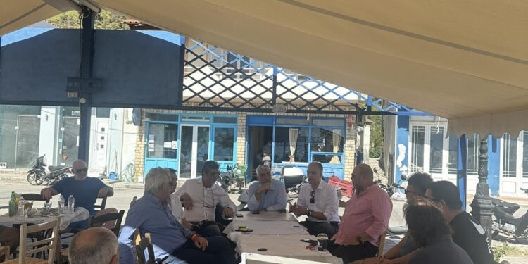 Συζήτηση και Ενημέρωση Αλιέων της Β. Εύβοιας για την Υπογραφή της Σύμβασης του Αλιευτικού Καταφυγίου Αγίου Γεωργίου Λιχάδος