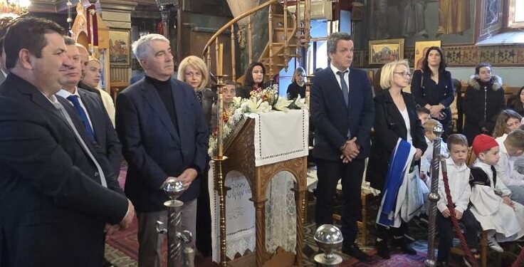 Ο Σίμος Κεδίκογλου στις εορταστικές εκδηλώσεις της 25ης Μαρτίου σε Αγία Άννα και Λίμνη Ευβοίας