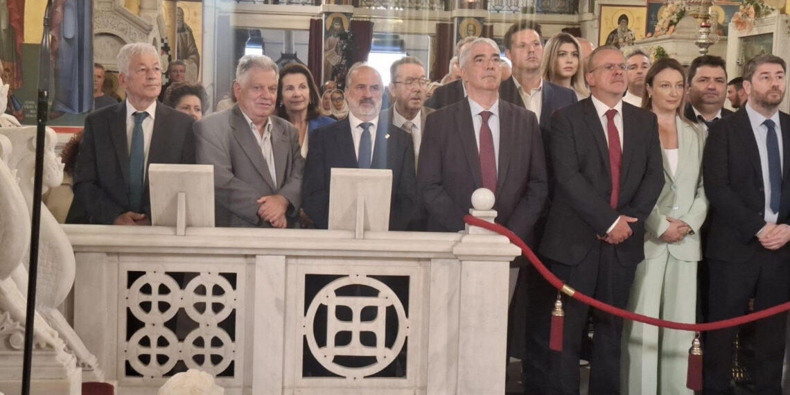 Σίμος Κεδίκογλου στον εορτασμό του Αγίου Ιωάννη του Ρώσσου