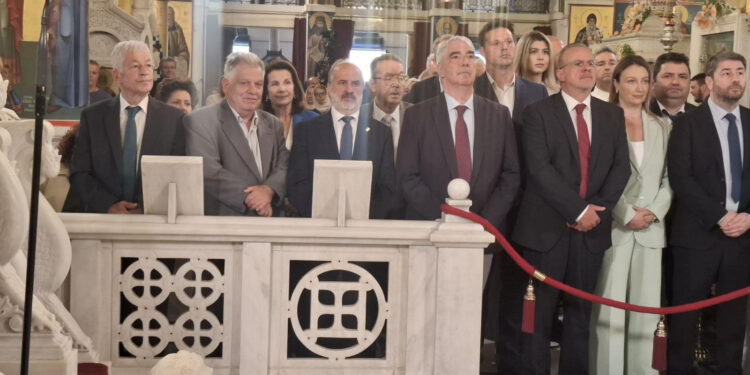 Σίμος Κεδίκογλου στον εορτασμό του Αγίου Ιωάννη του Ρώσσου