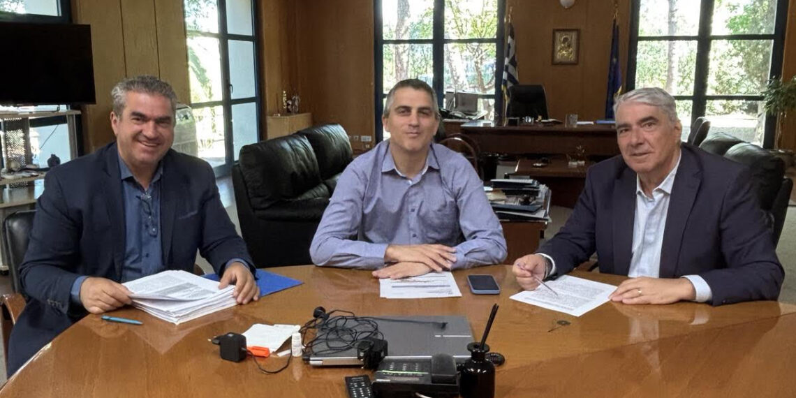 Παράκαμψη Χαλκίδας, Βασιλικού και βόρειος οδικός άξονας στο επίκεντρο συνάντησης εργασίας του Σίμου Κεδίκογλου με τον Χρίστο Δήμα