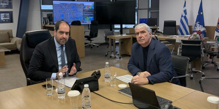 Συνάντηση εργασίας για την αντιπυρική περίοδο – Ενίσχυση δυνάμεων στην Εύβοια και δρομολόγηση λύσης για τη στέγαση της Πυροσβεστικής Χαλκίδας