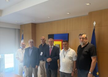Συνάντηση εργασίας με τον Αντιπρόεδρο της Κυβέρνησης Κωστή Χατζηδάκη και το Προεδρείο της Πανελλήνιας Ένωσης Μεταφορικών Εταιρειών